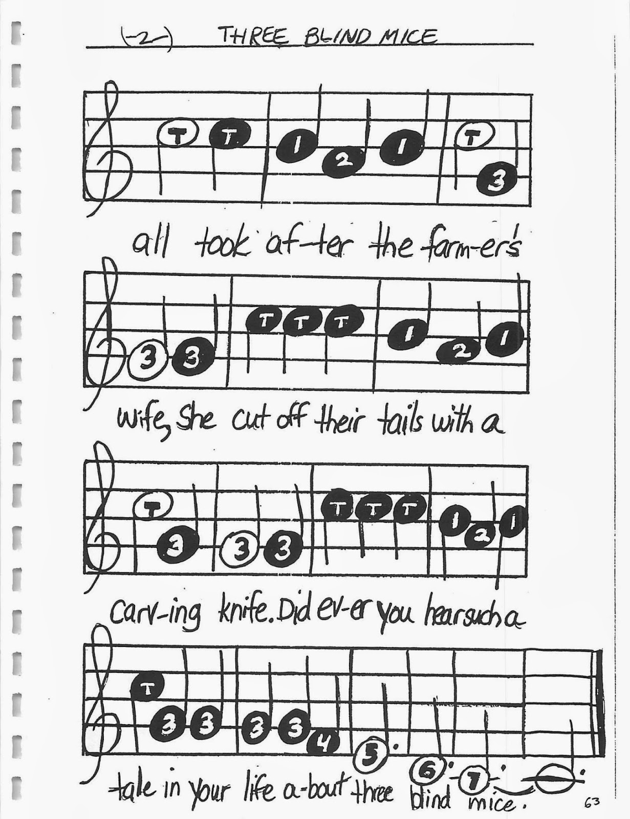 Miss Jacobson's Music: TONETTE SONG BOOK: PAGES 62-65 (Plus LION SLEEPS TONIGHT)