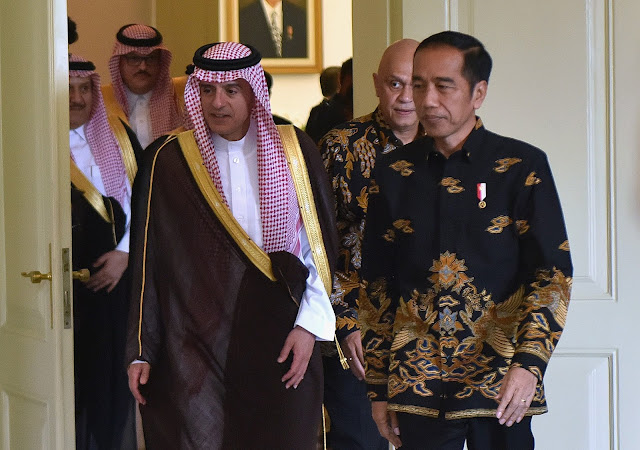 Terima Menlu Arab Saudi, Presiden Jokowi Sampaikan Keprihatinan Atas Kasus Khashoggi 