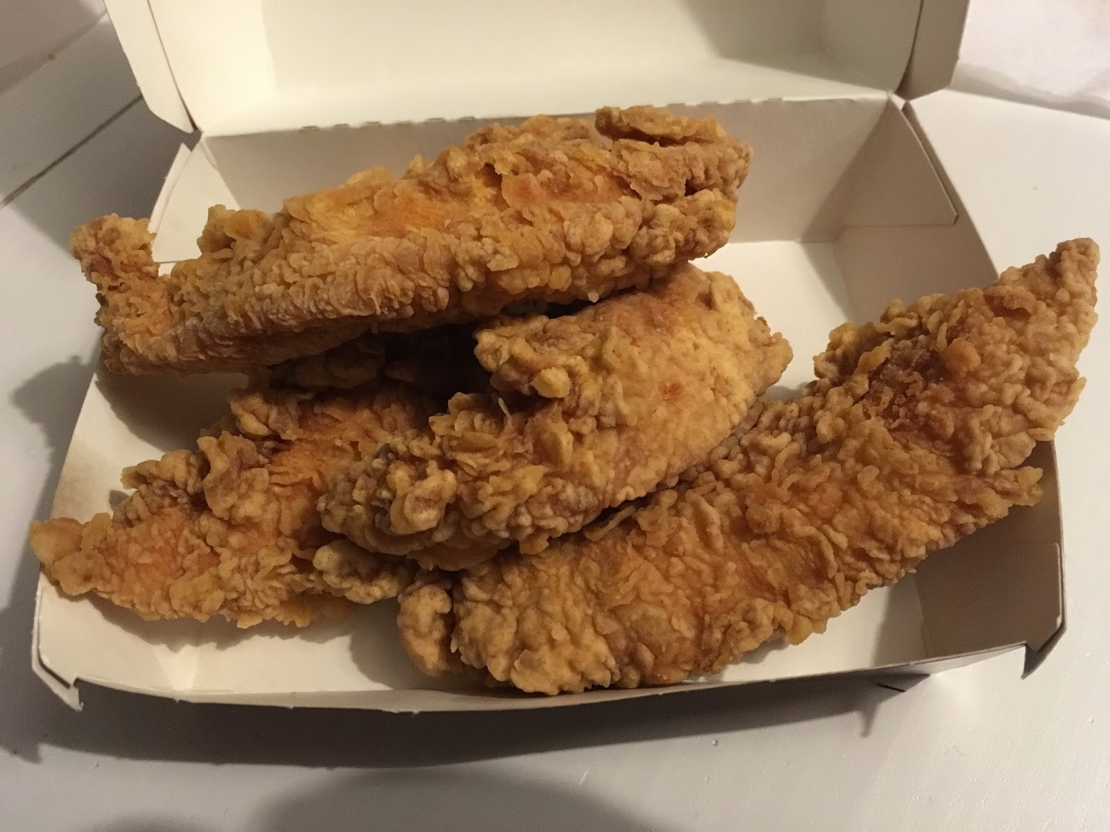 A Review A Day Today's Review KFC Zinger Mini Fillets