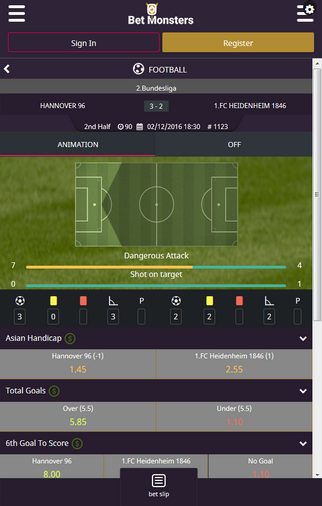 Betmonsters Screenshot Betmonsters Screen