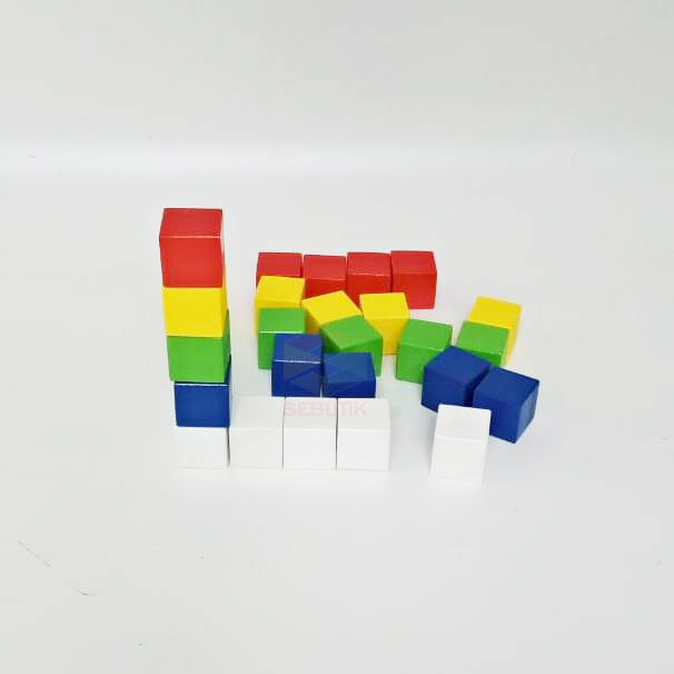 Kubus Kayu 3 Cm