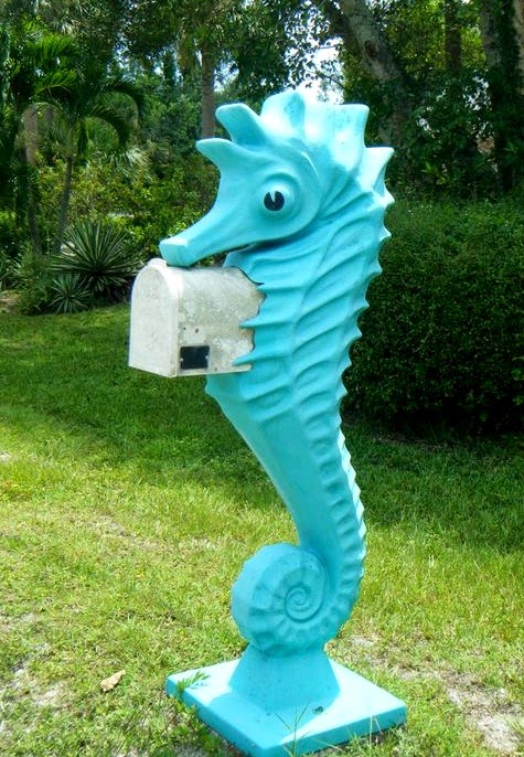 seahorse mailbox