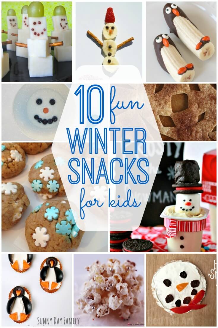 Winter Craft and Snack For Kids 