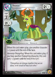 My Little Pony Thorax, Symbiosis Friends Forever CCG Card