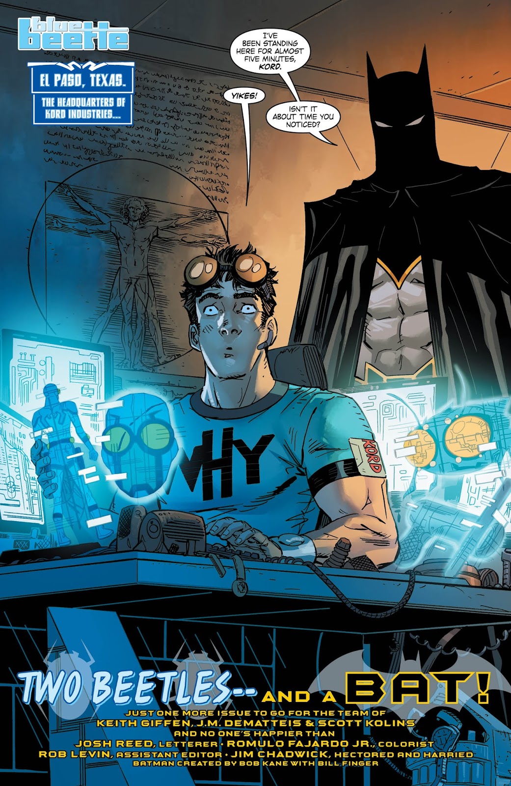 Weird Science DC Comics: Blue Beetle #12 Review and *SPOILERS*