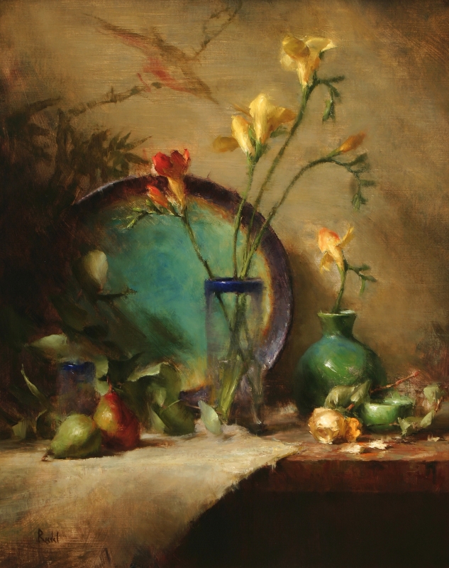 David Riedel 1956 | Still life painter - Hayang Modol