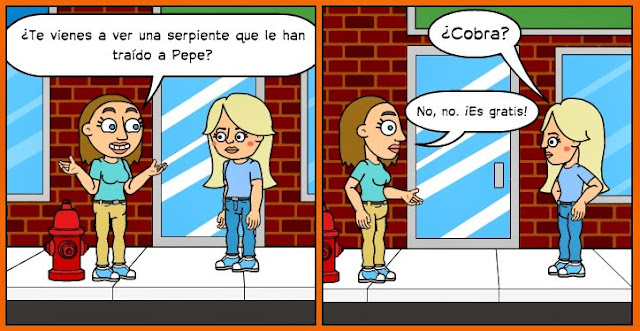 Resultado de imagen de chistes con palabras polisemicas