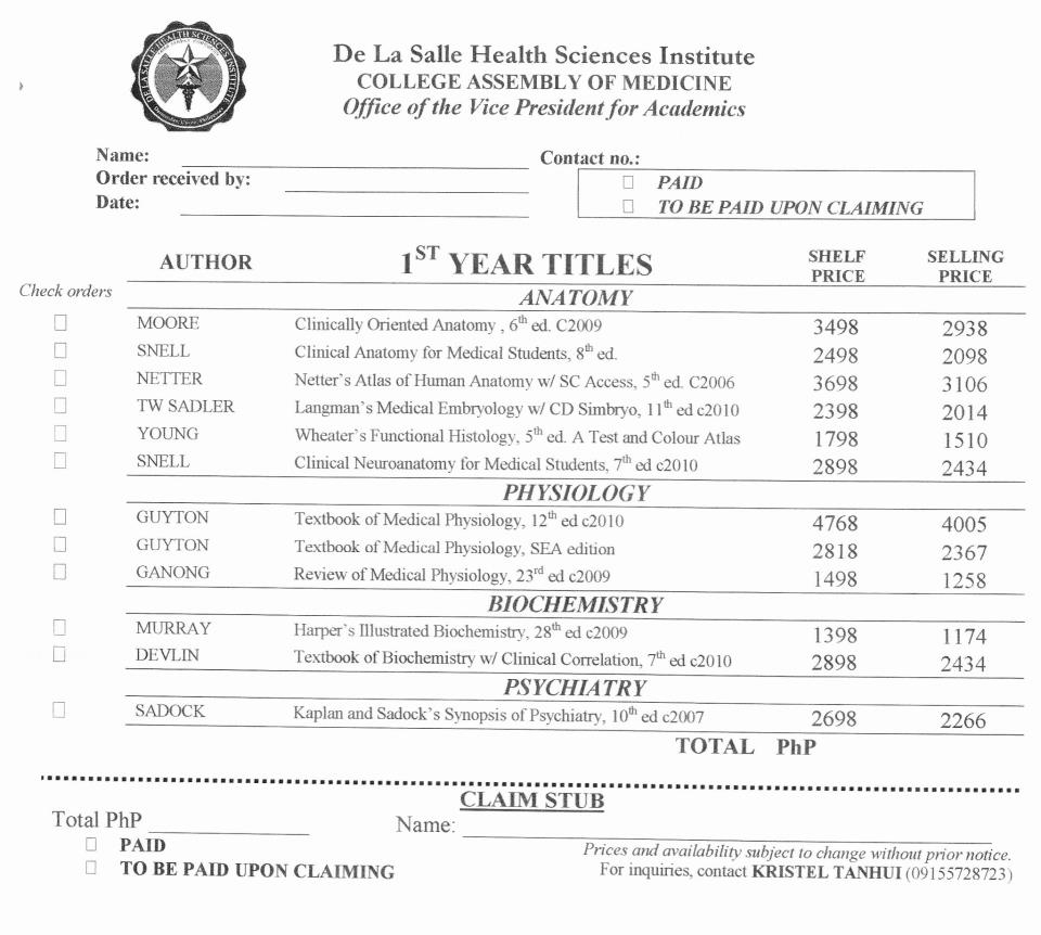 Internet Prescription: Life as a Med Student: TUITION FEES/ Money Matters