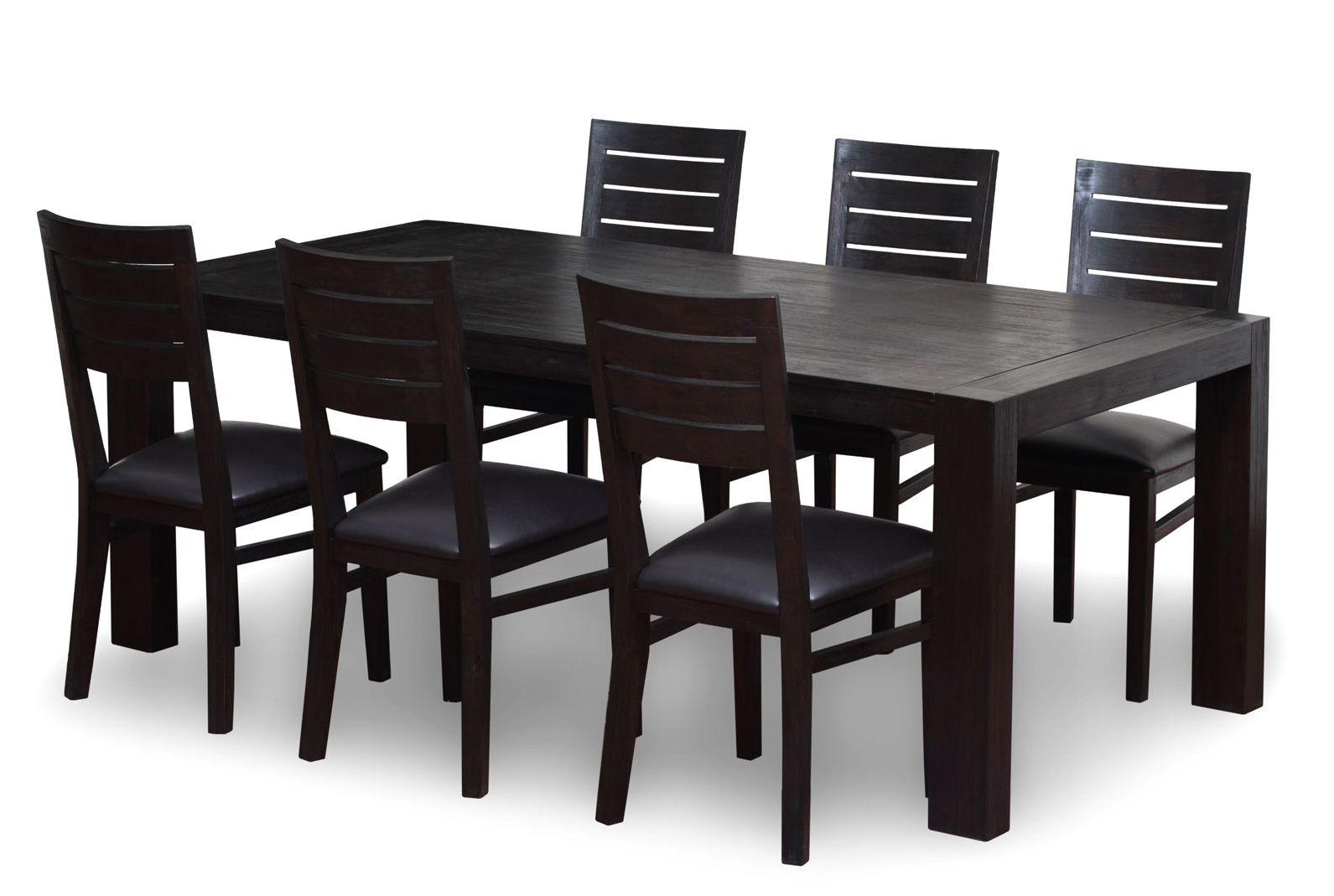 lienzoelectronico: Black Dining Table