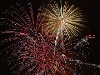 fireworks happy new year