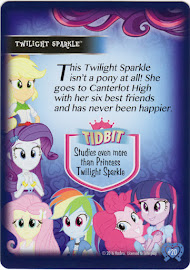 My Little Pony Twilight Sparkle Equestrian Friends Trading Card