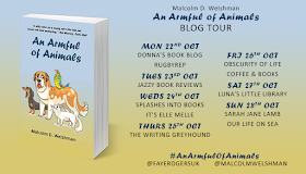 an-armful-of-animals, malcolm-welshman, book, blog-tour