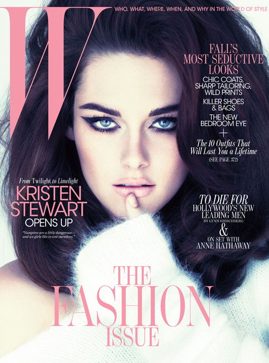 Editorial: Kristen Stewart for W Magazine, September 2011