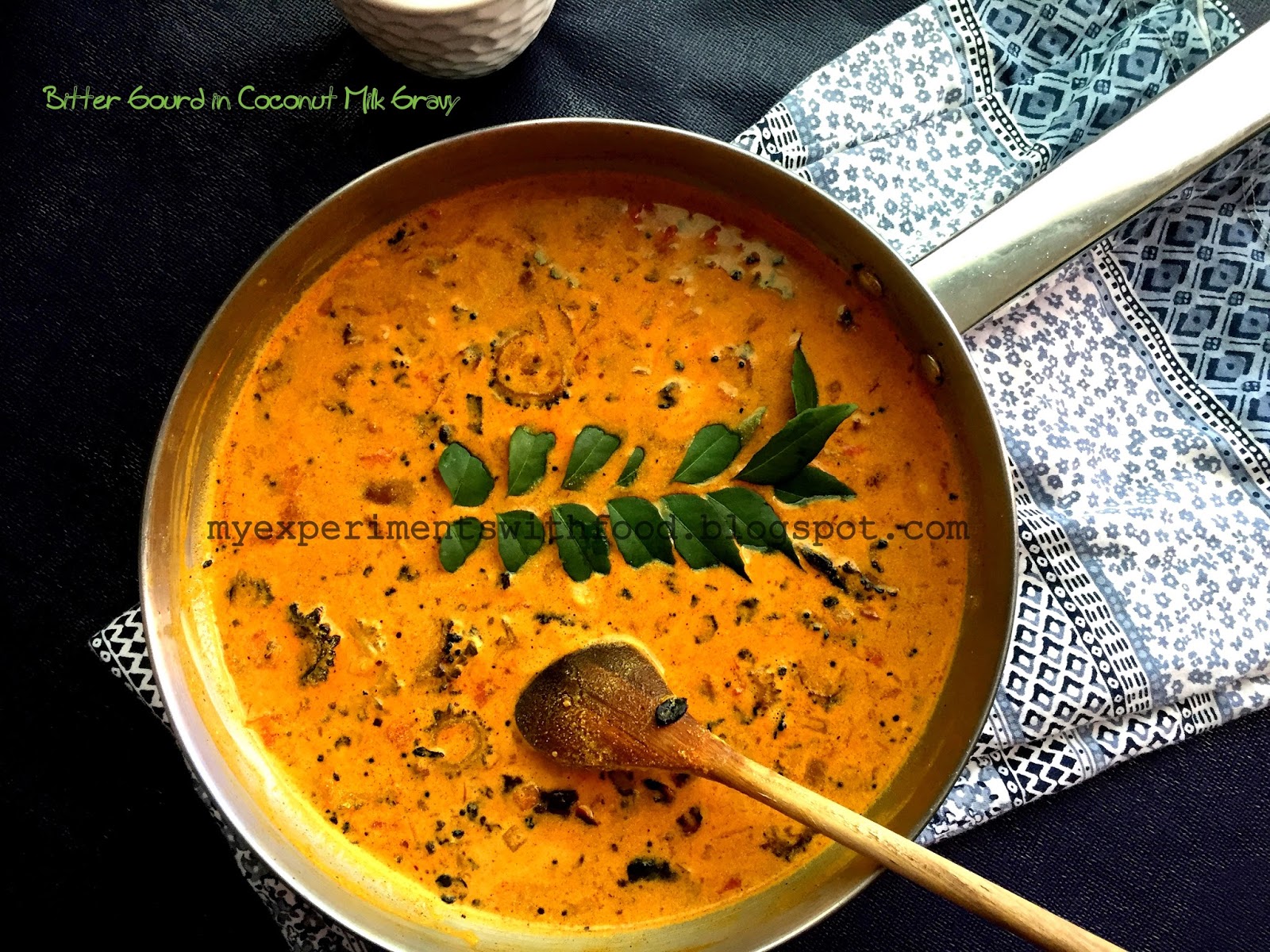 My Experiments With Food Bittergourd in Coconut milk Gravy/ Pavakka Paal Curry