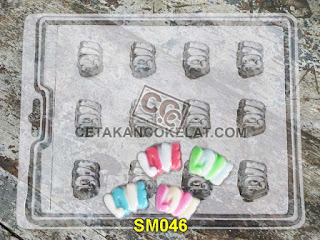 cetakan coklat cokelat SM046 SM46 mold mould praline love #cetakancoklat