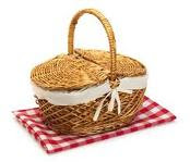 picnic, lunch, picnic basket, basket