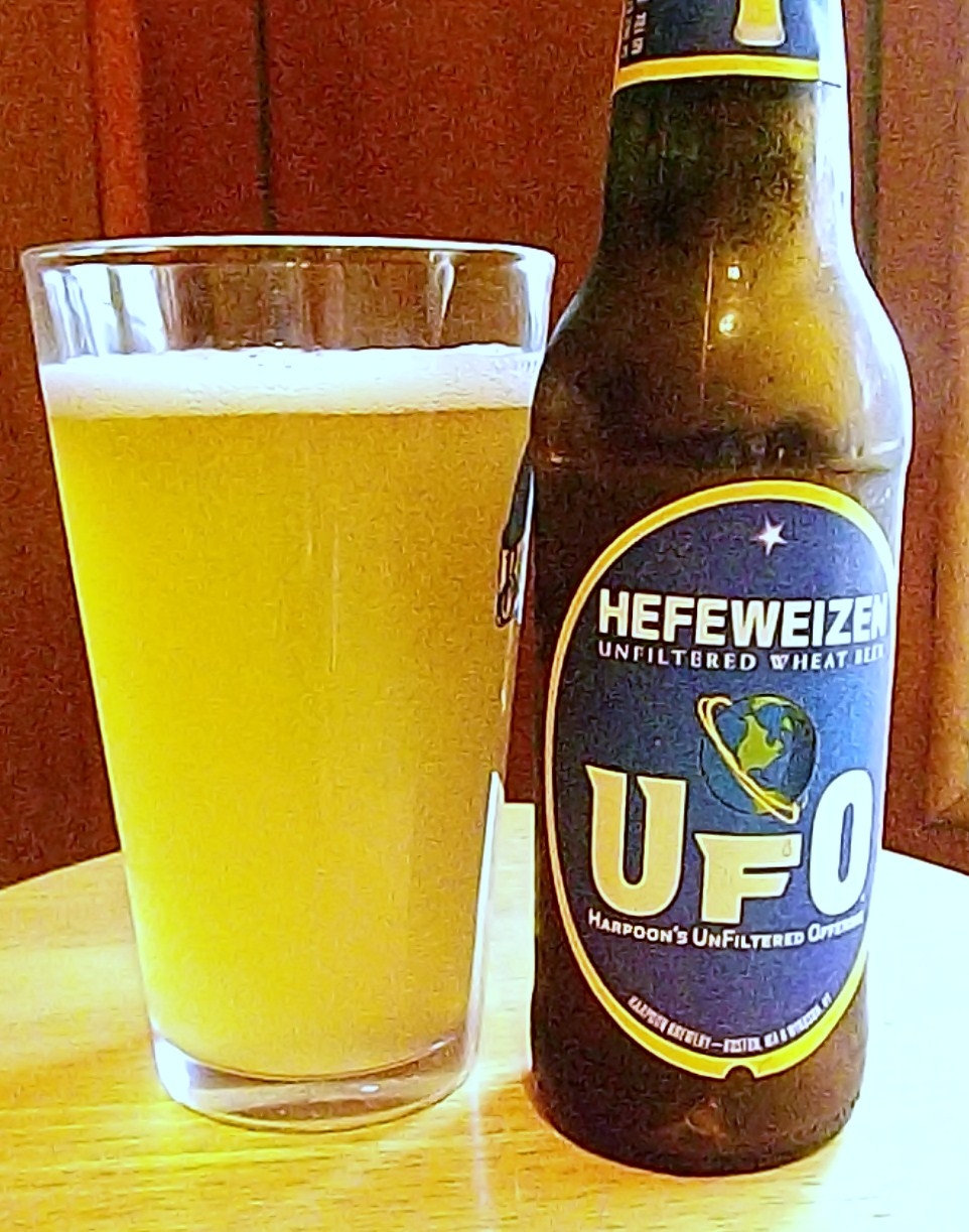Pat's Beer Review UFO Hefeweizen (Harpoon Brewery)