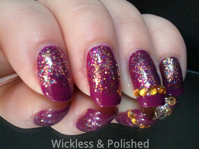 Wickless & Polished!: Tips - Pinkle Sparkle (not quite glitter)