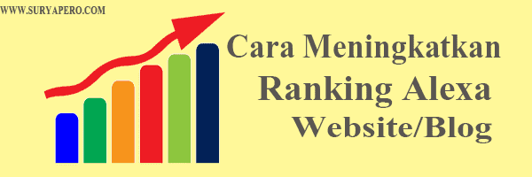 Cara Jitu Meningkatkan Alexa Rank Di Blog