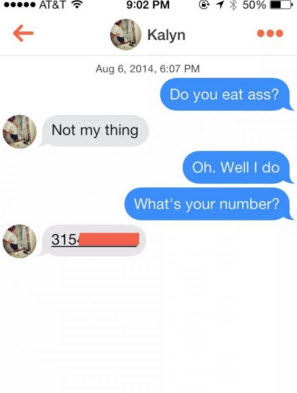 Average girl on tinder