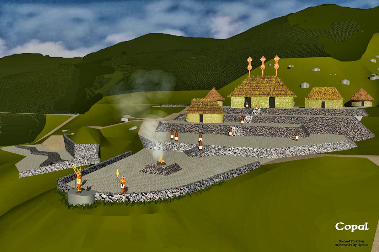 Rock Piles Interpretive Pictures of Track Rock Gap