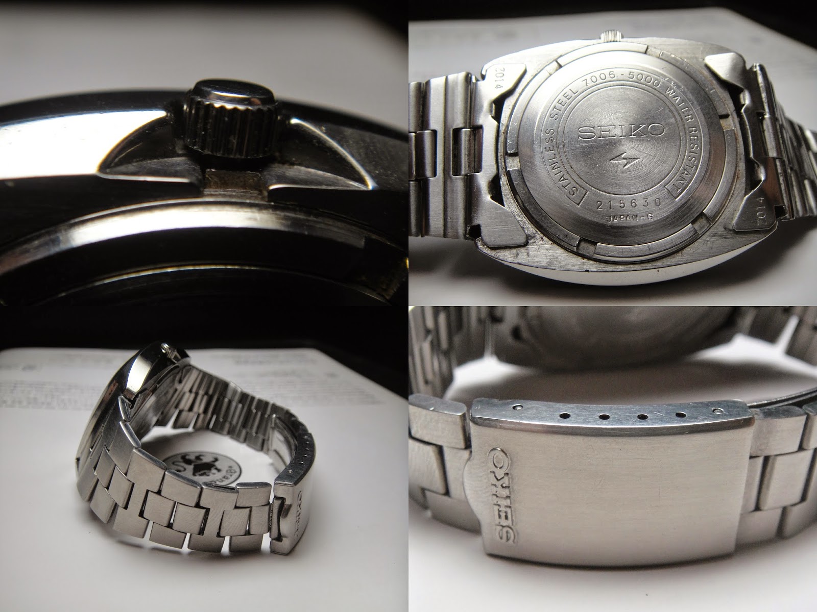 Antique Watch Bar: SEIKO AUTOMATIC 7006-5000 SA12 (SOLD)
