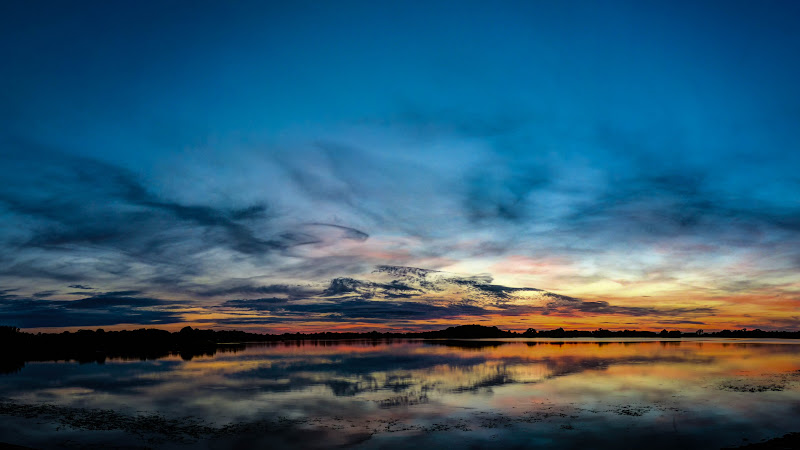 Sunset Reflection in Ocean
