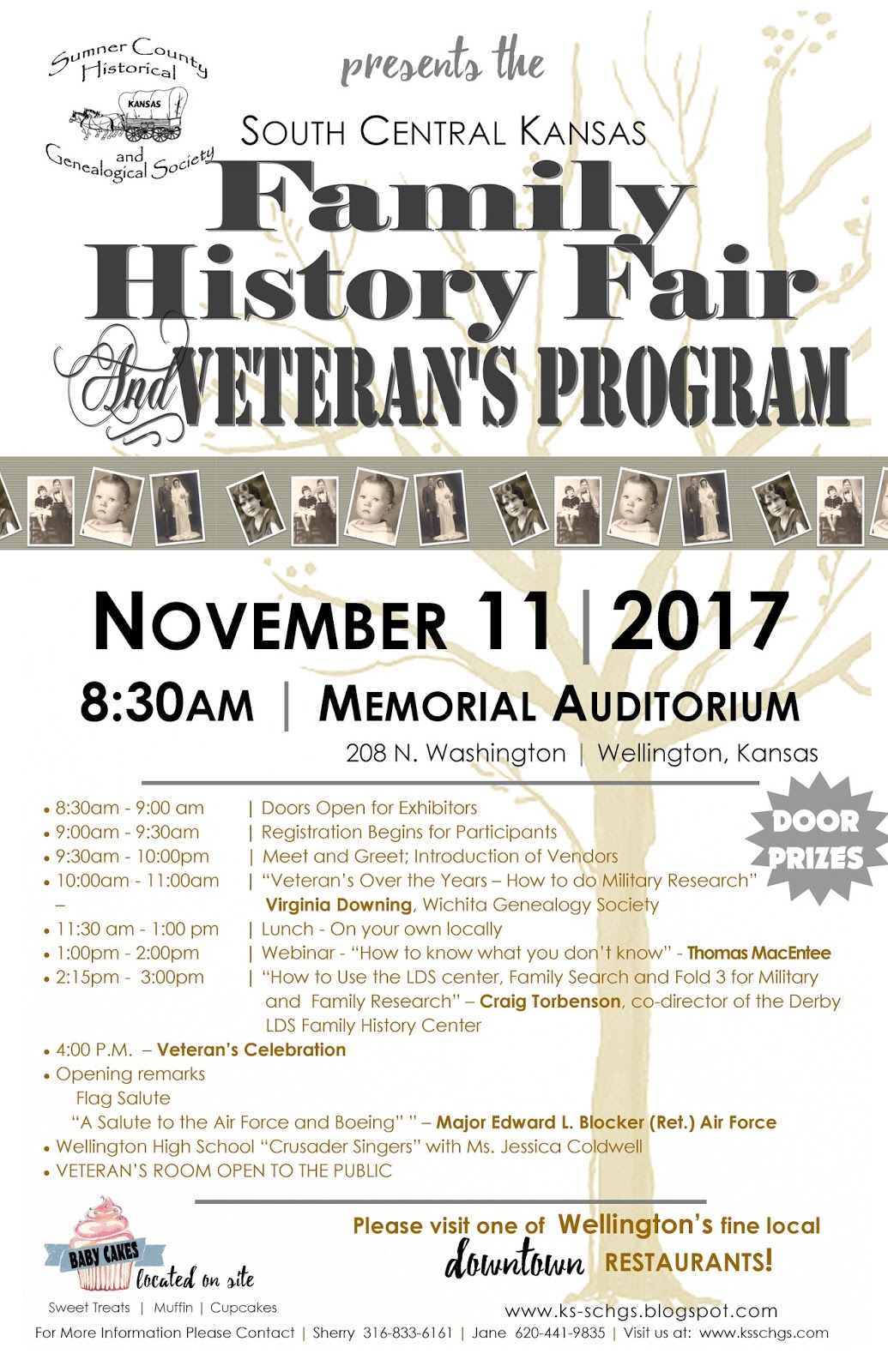 Sumner County Kansas History & Genealogy Family History Fair