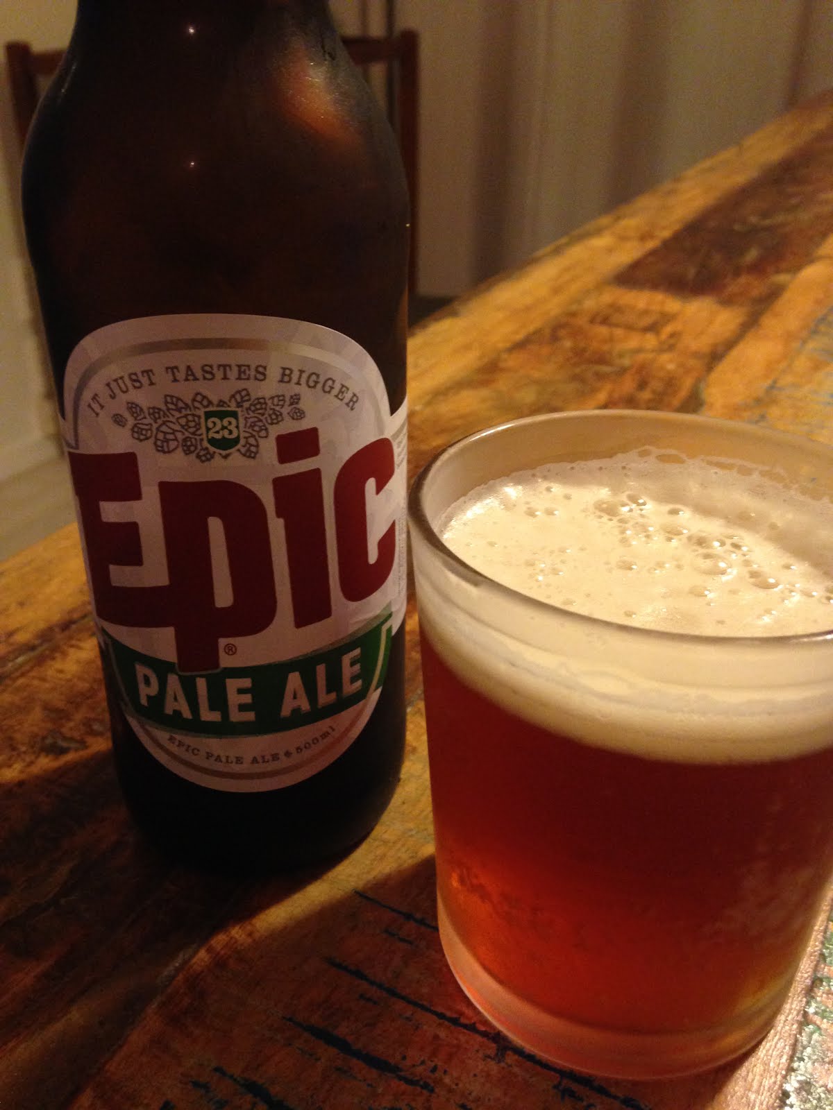 Joseph McAuley Friday Craft Beer Review Epic’s Pale Ale