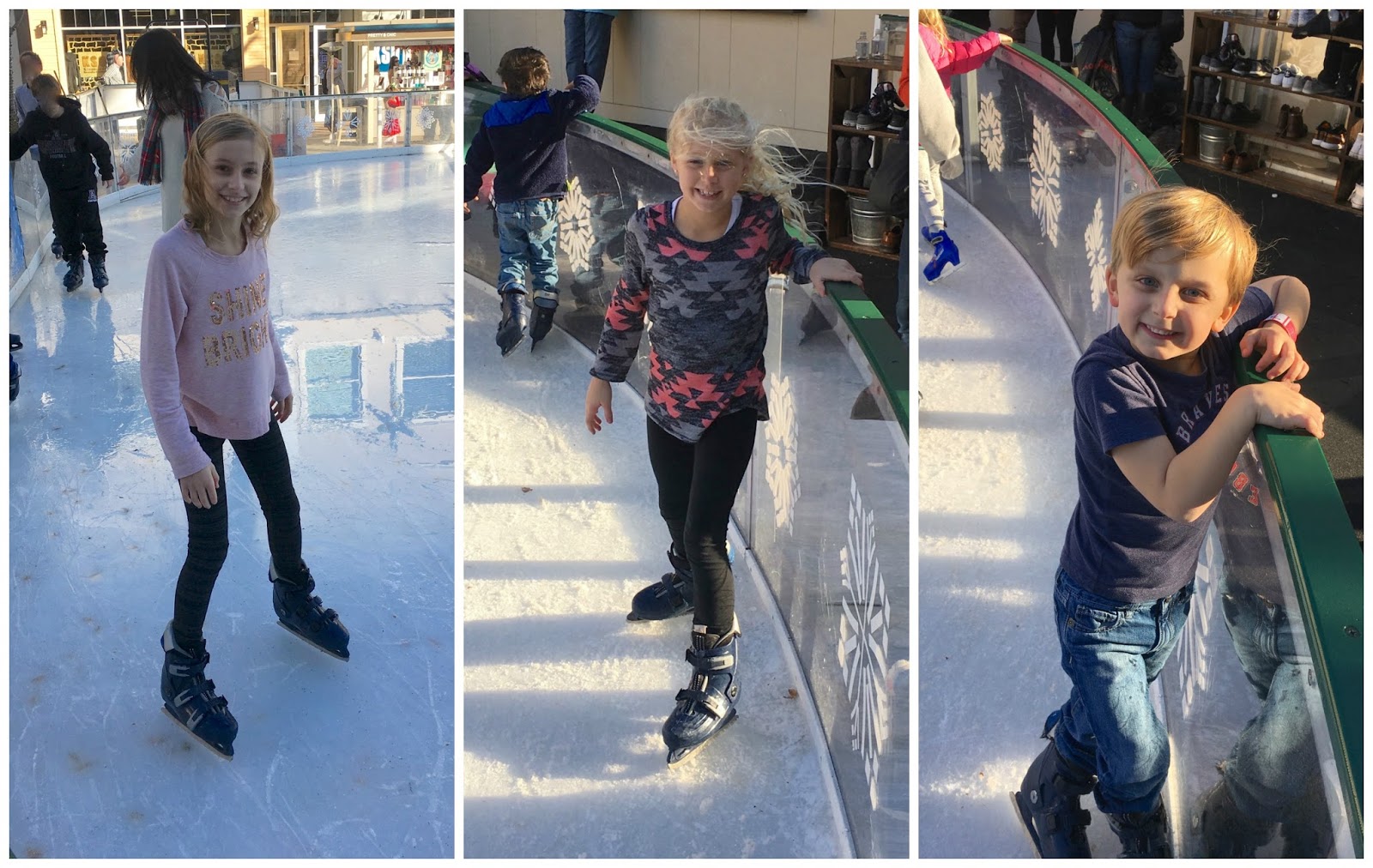 Magnolia Mamas Atlanta Attractions Ice Skating at Avalon