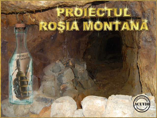 Funny photo Proiectul Rosia Montana