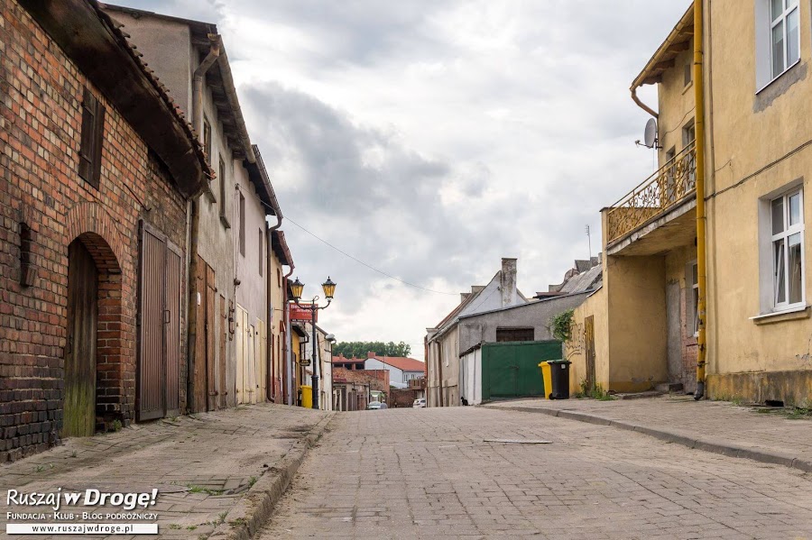 Fotogeniczne uliczki starego miasta w Gniewie