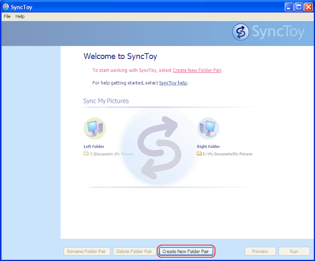 Backup your iTunes for Windows library with SyncToy 2.1 Backup your iTunes for Windows library with SyncToy 2.1