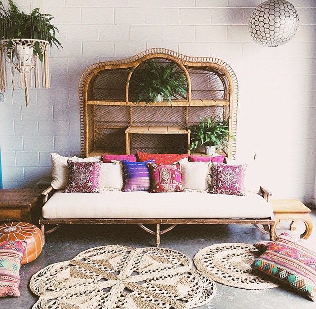 Moon to Moon: Recline on Rattan Beds...