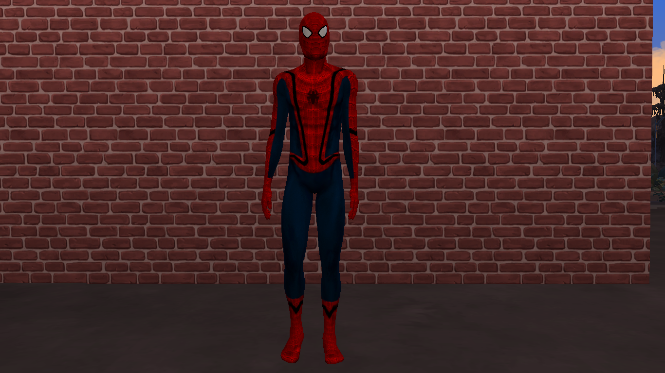 My Sims 4 Blog: Captain America, Spider-Man and More Costumes by G1G2.