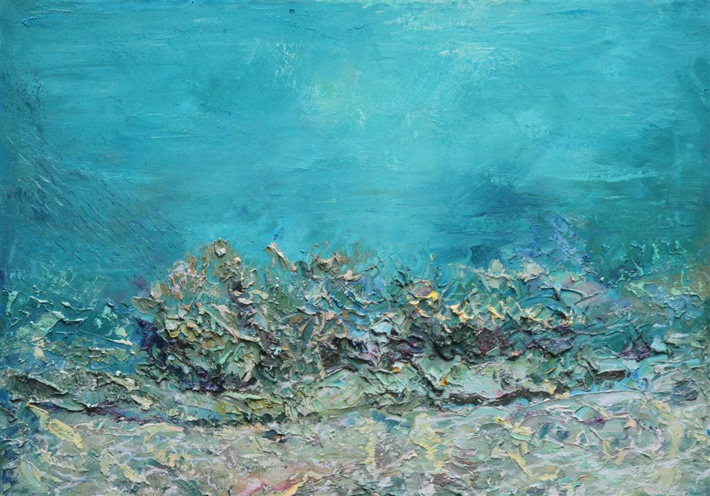 물속에서 그림 그리는 수중 화가 ALEXANDER BELOZOR | 인스티즈