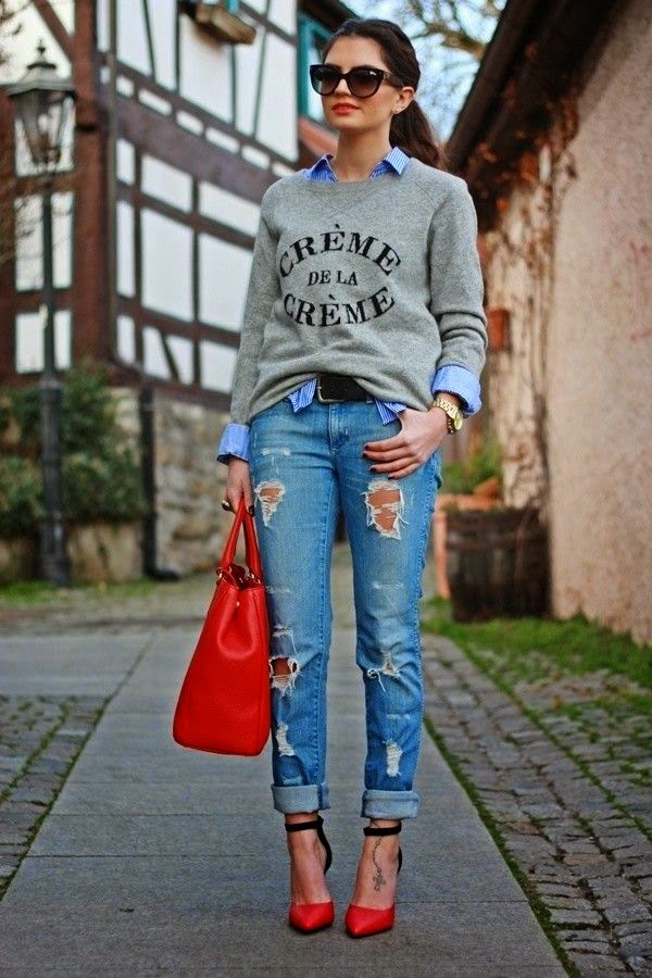Boyfriend Jean Nasıl Kombinlenir Mode Ve Güzellik Sokağı