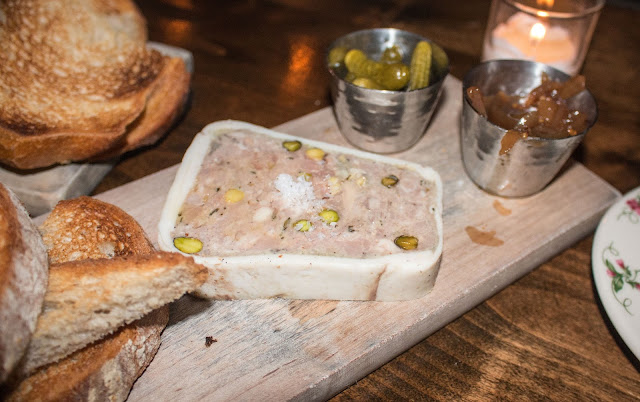 Dandelion - Duck, Foie Gras, and Pistachio Terrine