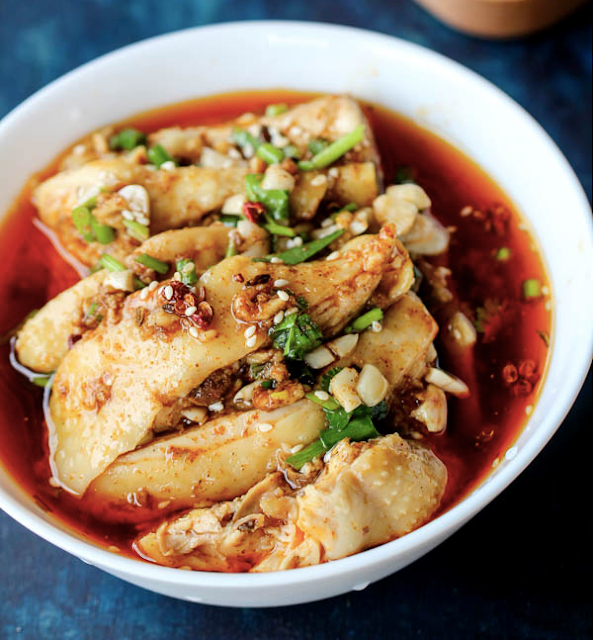 Mouth Watering Chicken Sichuan 口水鸡 Cooking & Baking