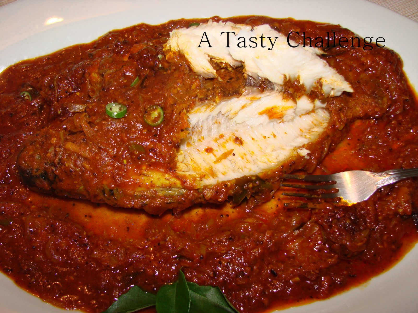 A Tasty Challenge..... Whole Fish Masala