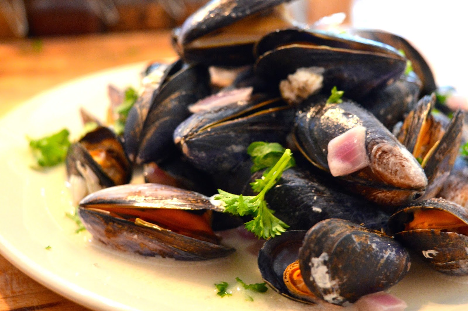 In The Kitchen Mussels in Cider Cream Sauce Dalry Rose Blog