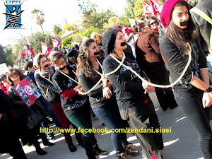 اعتراض زنان ایرانی8 مارس روز جهانی زن تونس 08/03/2013