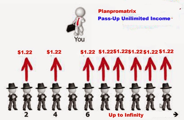 plan pro matrix pass up unlimited income