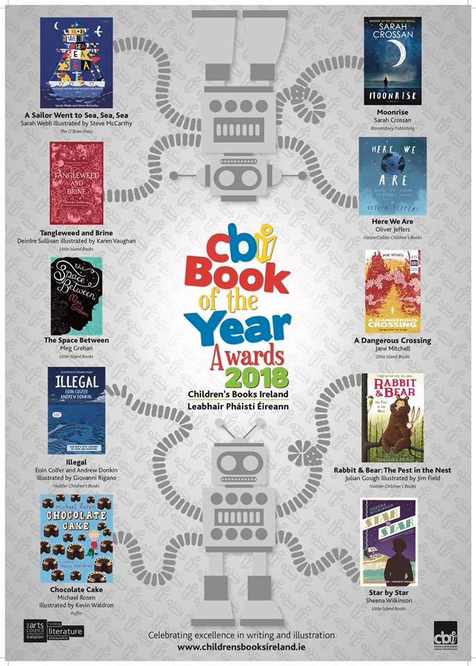 Childrens Books Ireland Book of the Year Awards 2018