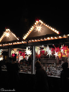 Heidelberger Weihnachtmarkt estrellas sterne