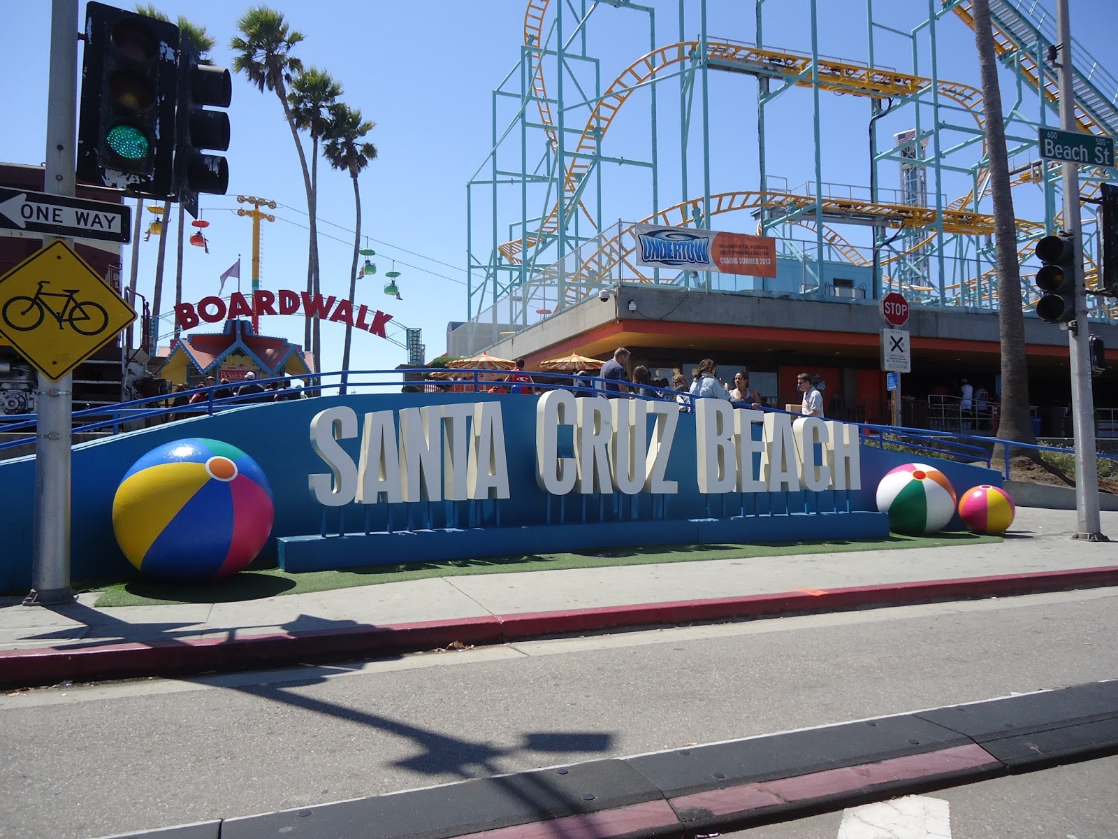 The Adams Family...snap, snap...: Santa Cruz Beach Boardwalk