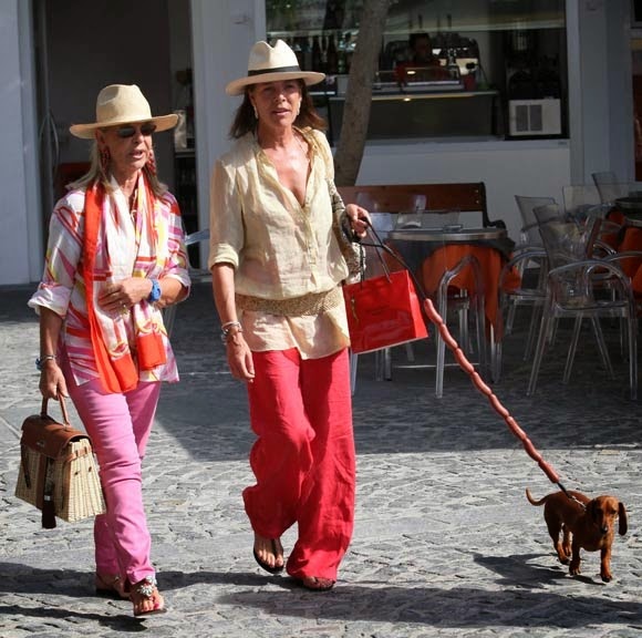 Princess Caroline in Saint-Tropez by Cool Chic Style Fashion 