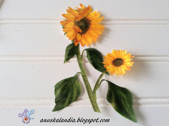 Decoración otoñal con frascosAnuskalandia