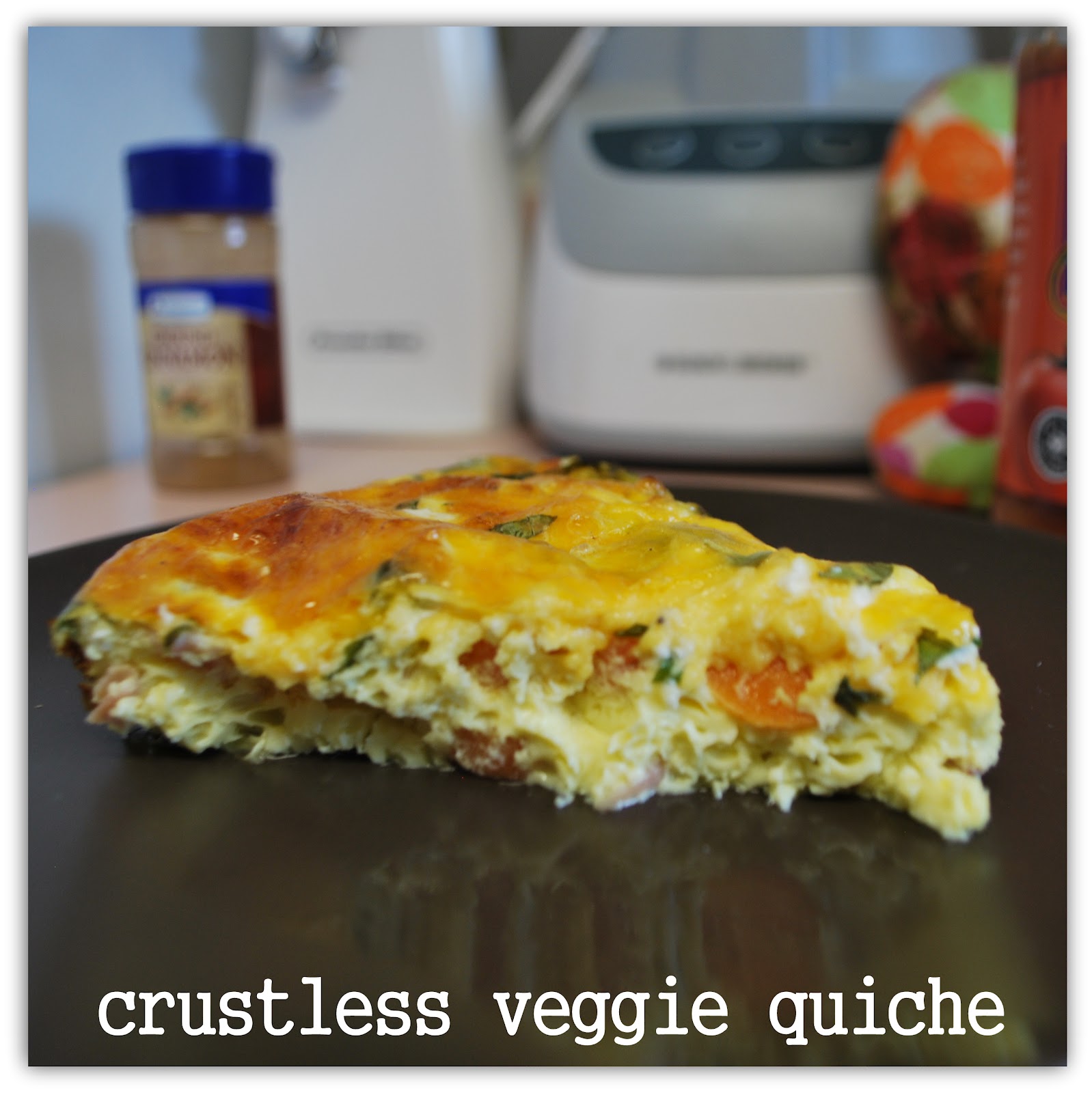 Temporary Insanity, Permanent Joy: Crustless Veggie Quiche