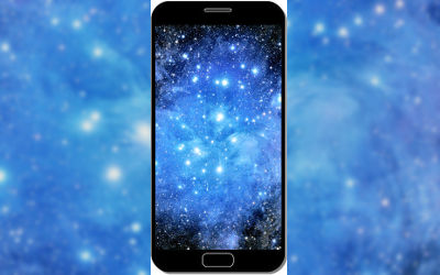 Constellation d'Étoiles - Fond d'Écran en QHD pour Mobile